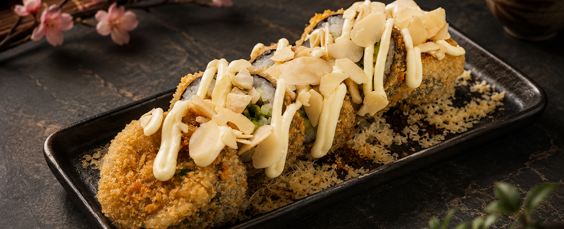 sushi nigiri de gamba