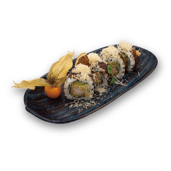 Uramaki langostinos (8u)