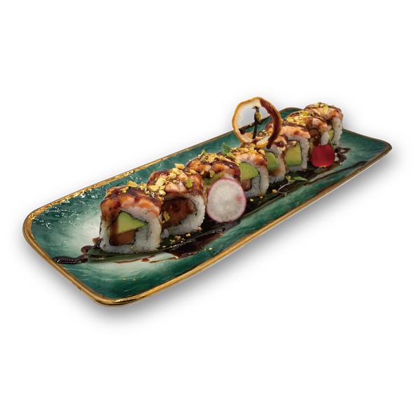 Roll salmón plus (8u)