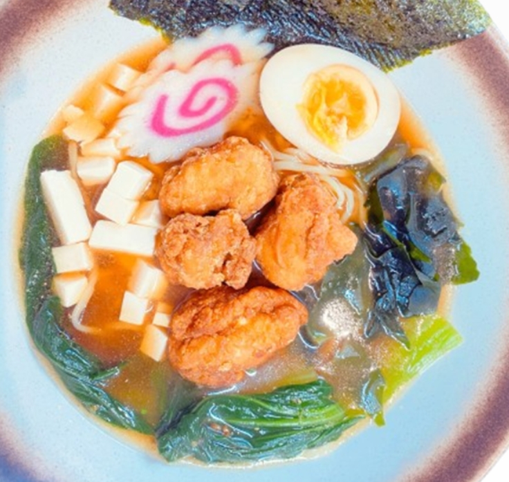 Karaage shoyu ramen